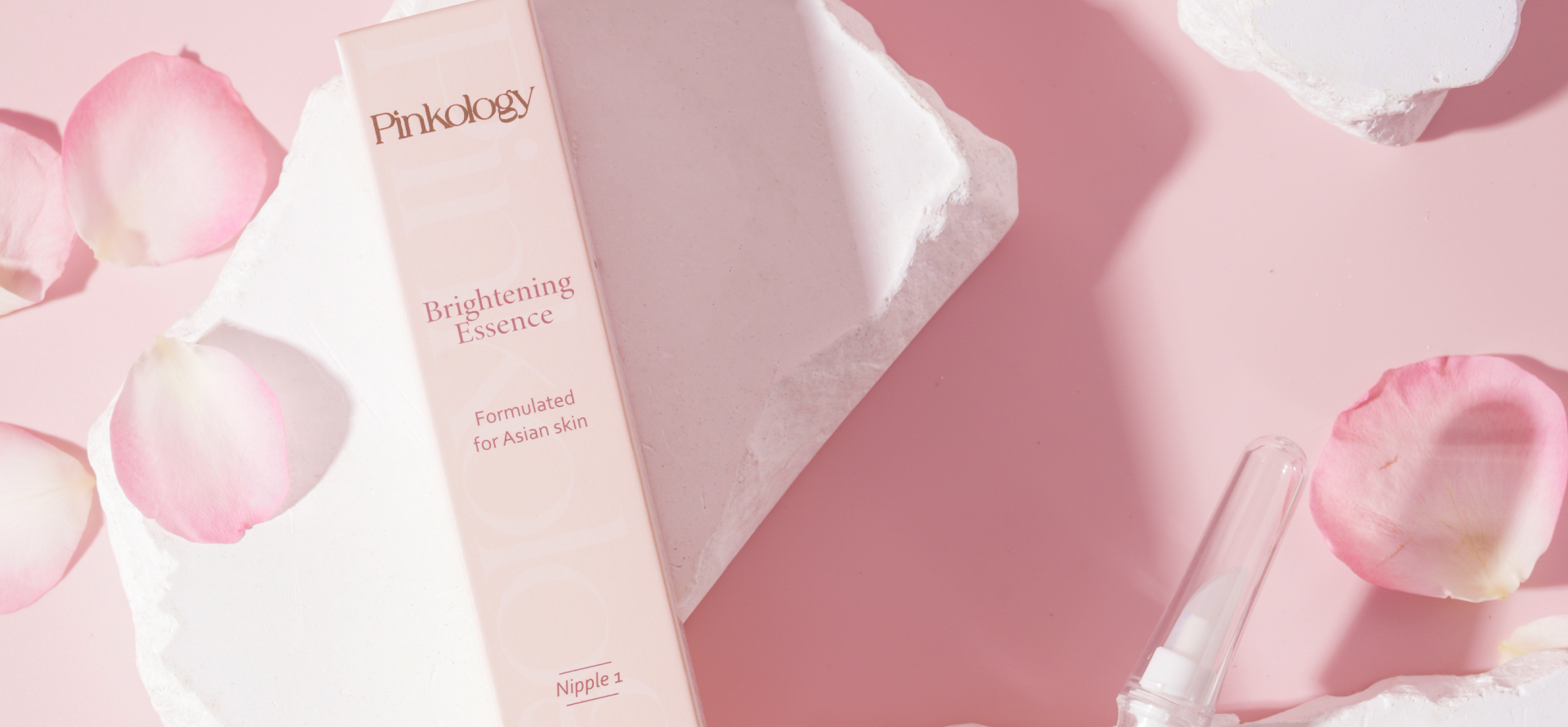 Pinkology 粉嫩術專為亞洲人設計的乳頭美白精華,獨特配方,針對乳頭暗沉與黑色素積聚